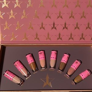 Jeffree Star Mini Lipstick Set: Open here for nudes vol 2